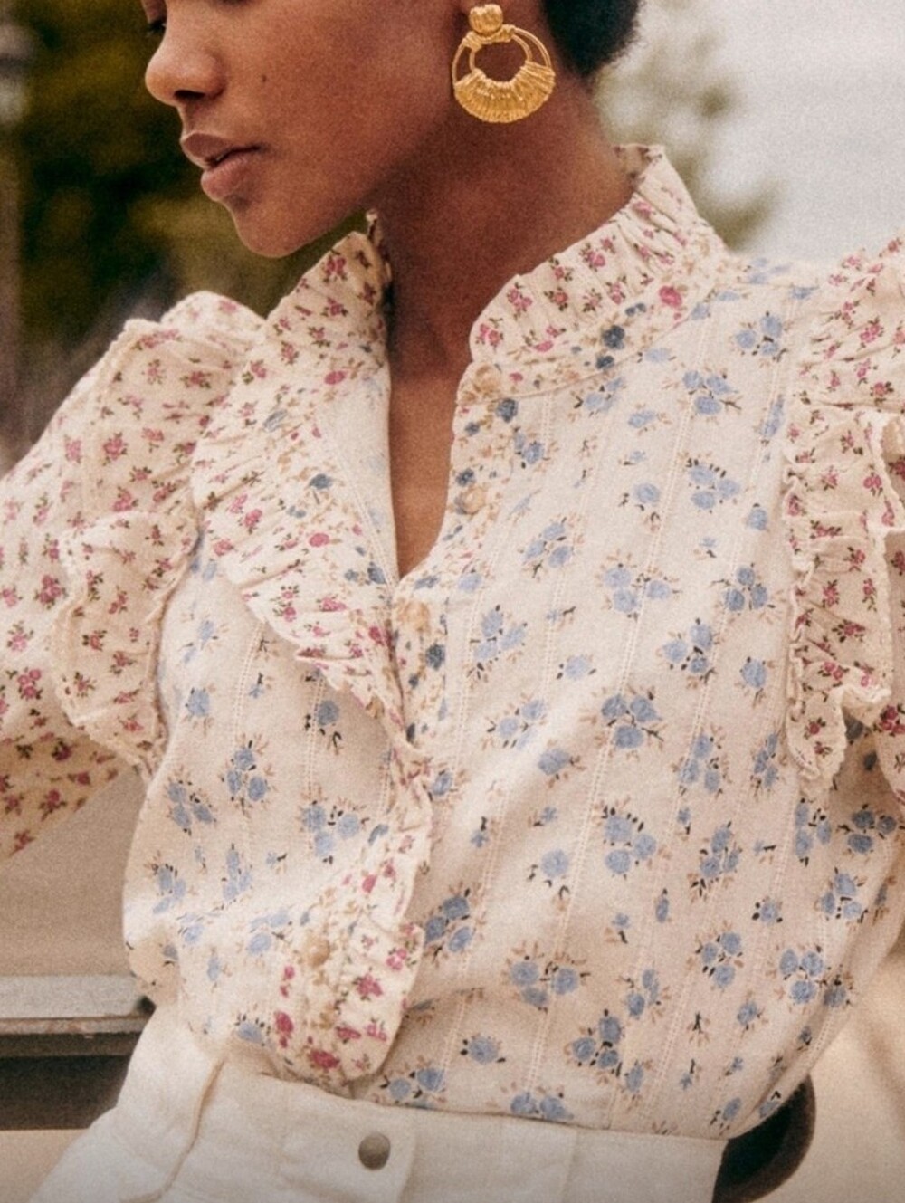Sezane Tiny Shirt